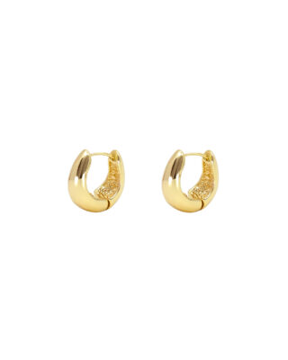 Haru - Handmade Gold Earrings - Dash of Gold